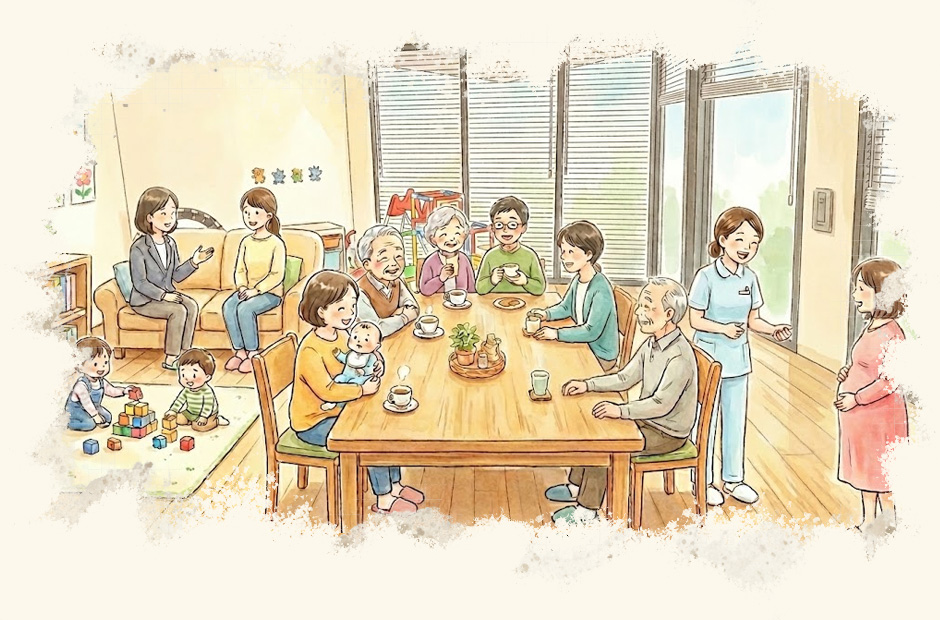 歩来のいこいの場のイメージ